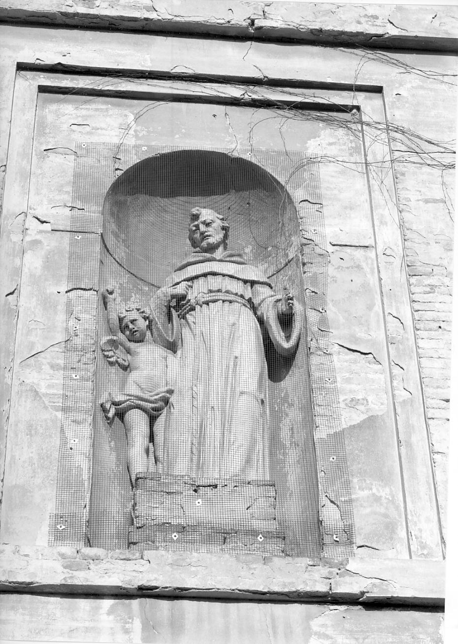 San Francesco d'Assisi (statua, elemento d'insieme) di Bernero Vittorio Amedeo (attribuito) (secc. XVIII/ XIX)