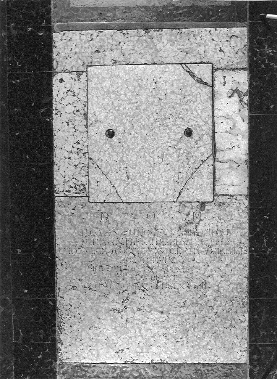 lapide tombale, opera isolata - ambito mantovano (ultimo quarto sec. XVII)