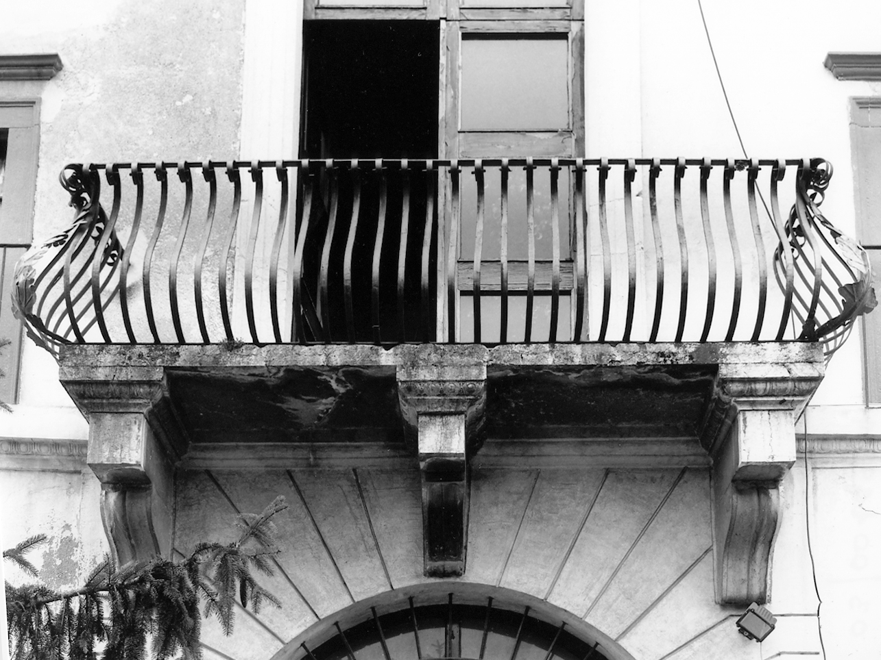 balcone, elemento d'insieme - ambito bresciano (terzo quarto sec. XVI)