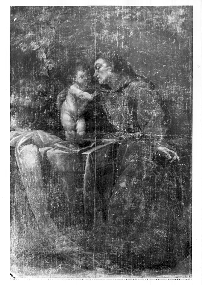 Sant'Antonio da Padova (dipinto, opera isolata) - ambito bresciano (sec. XVII)
