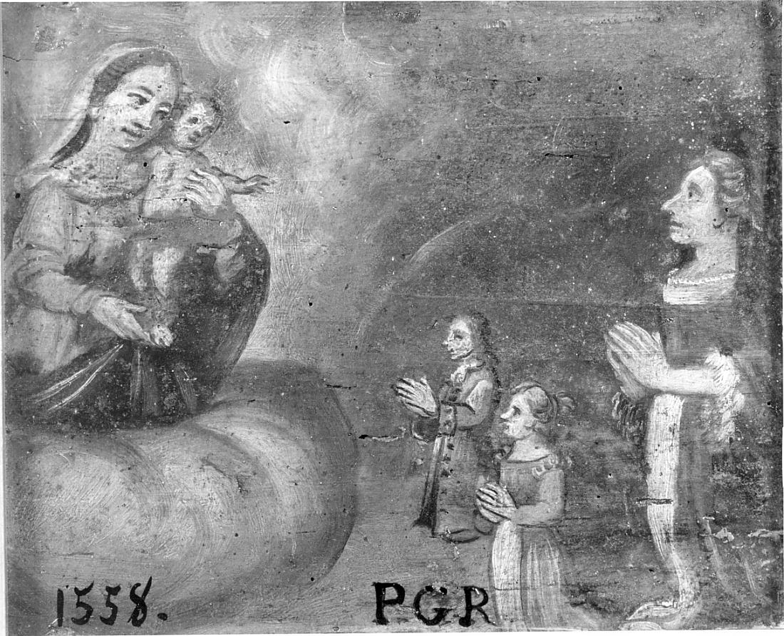 ex voto, opera isolata - ambito lombardo (sec. XVI)