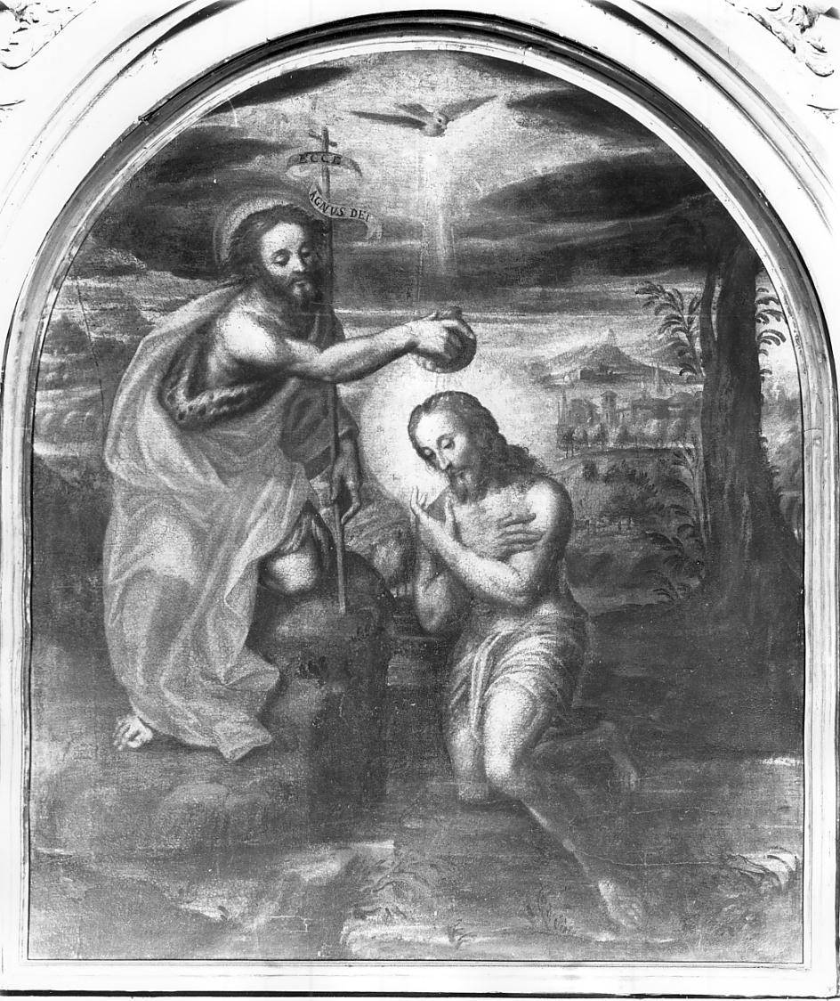 battesimo di Cristo (dipinto, opera isolata) di Lodi Manfredo (attribuito) (primo quarto sec. XVII)