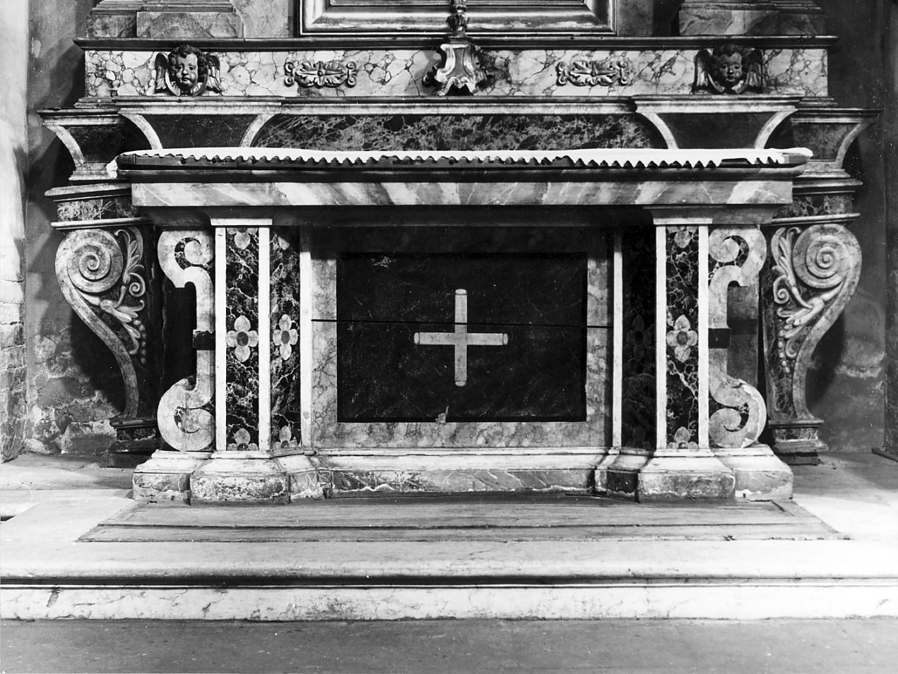 altare, insieme - ambito cremonese (fine/inizio secc. XVI/ XVII, sec. XIX)