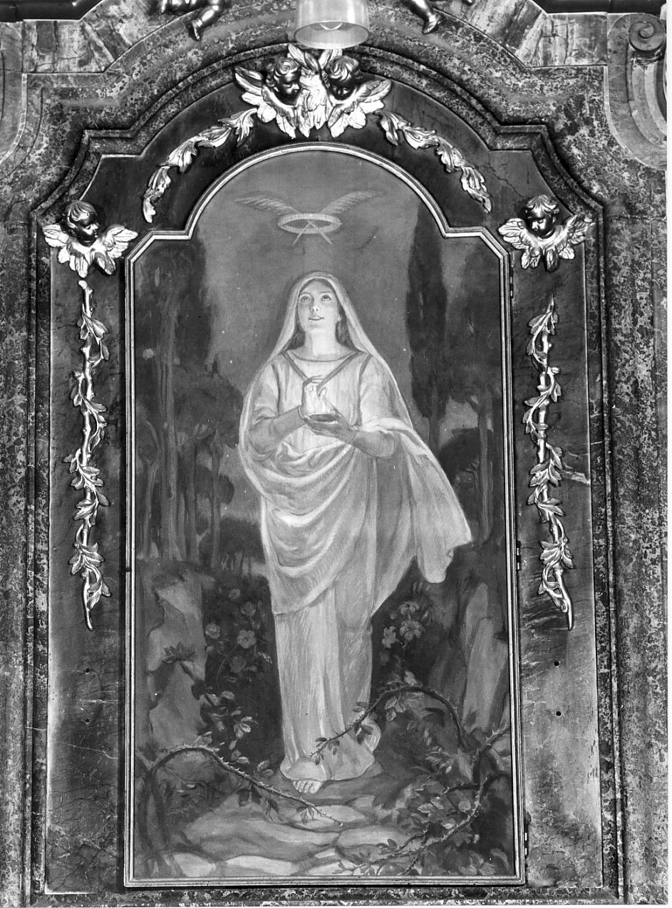 Santa Lucia (dipinto, opera isolata) - ambito mantovano (sec. XX)