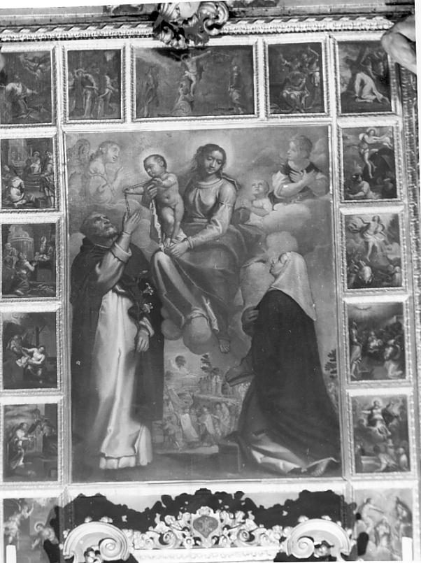 misteri del rosario (dipinto, ciclo) di Gandino Antonio (sec. XVII)