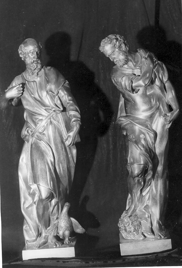 San Giovanni e San Marco (statua, coppia) - ambito veneziano (fine sec. XIX)