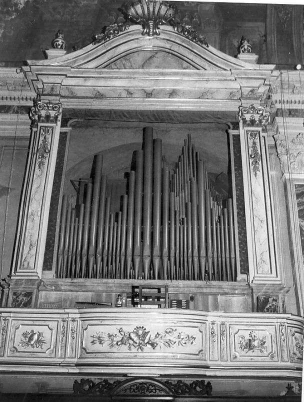 cassa d'organo, opera isolata - ambito Italia settentrionale (fine sec. XVIII)