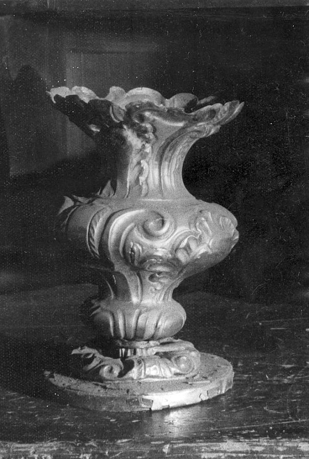 vaso da fiori, opera isolata - ambito Italia settentrionale (sec. XVIII)