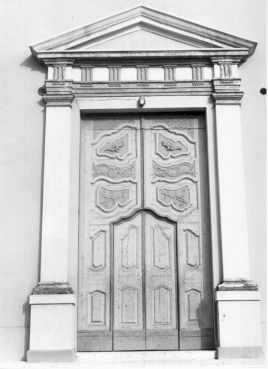 porta, opera isolata - ambito mantovano (prima metà sec. XVIII)