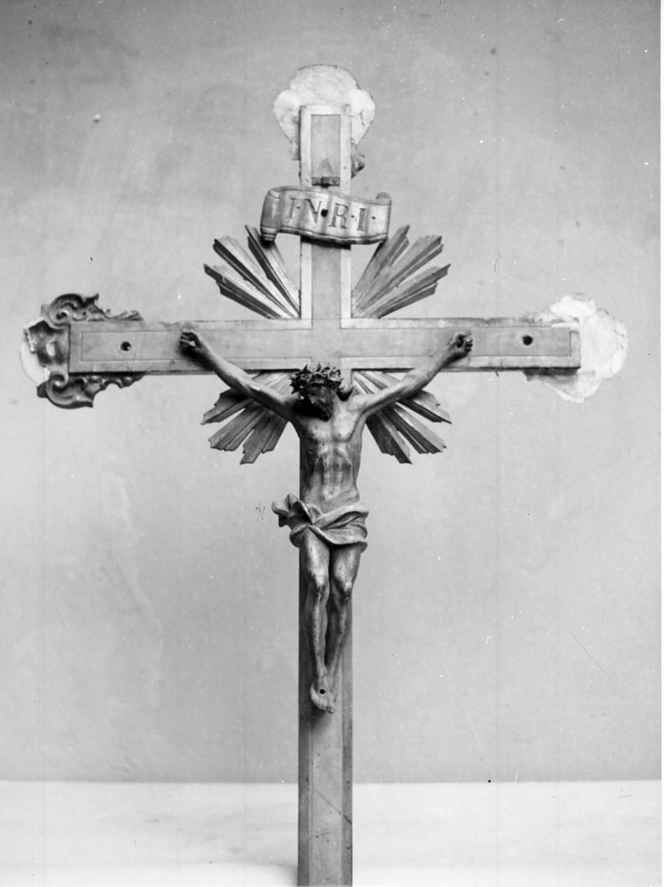 croce processionale, opera isolata di Bertesi Giovan Giacomo (bottega) (sec. XVIII)