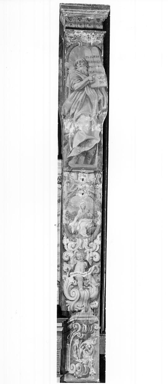 motivi decorativi (decorazione pittorica, opera isolata) di Natali Giuseppe (attribuito) (ultimo quarto sec. XVII)