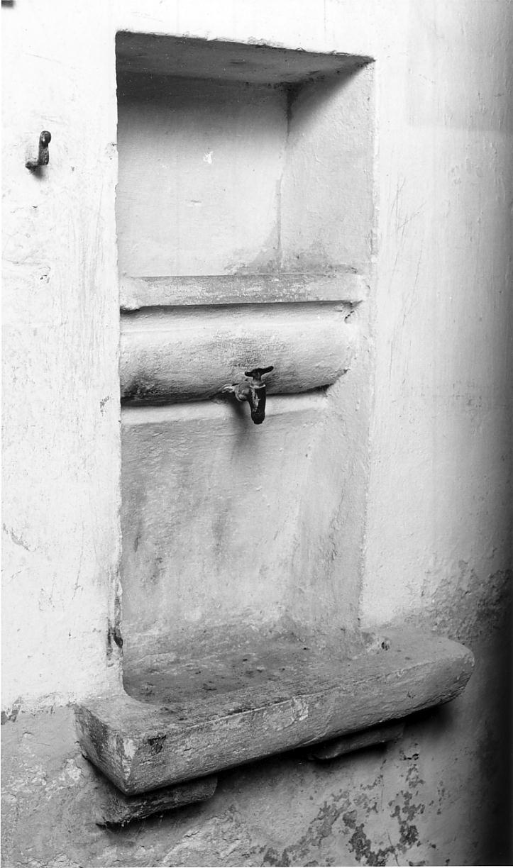 lavabo da sacrestia, insieme - ambito cremonese (sec. XIX)