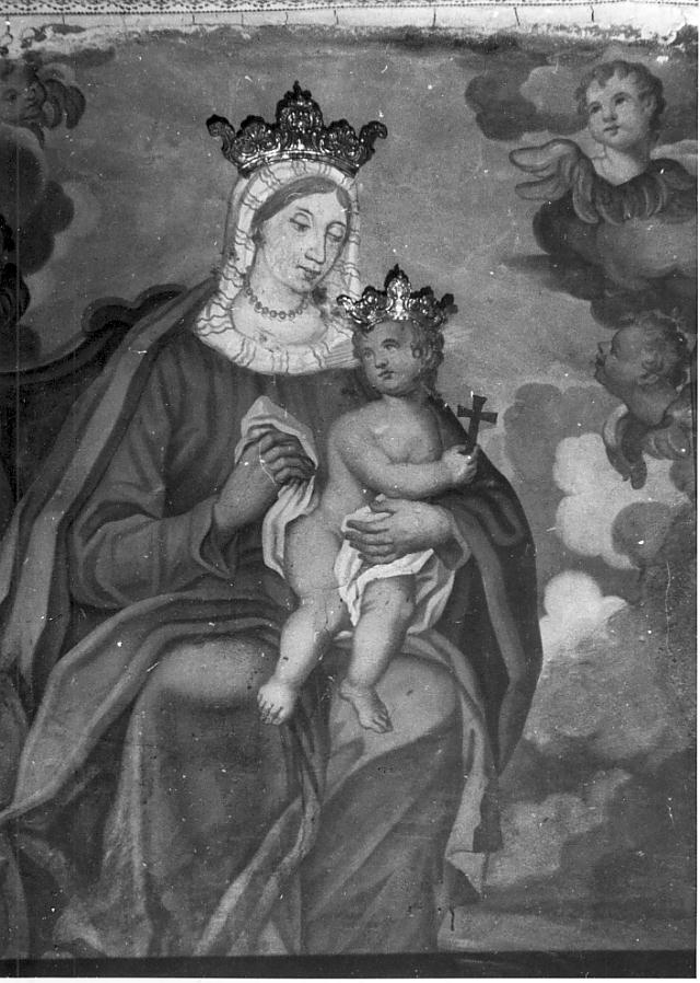 Madonna con Bambino (dipinto, opera isolata) - ambito bresciano (sec. XVIII)