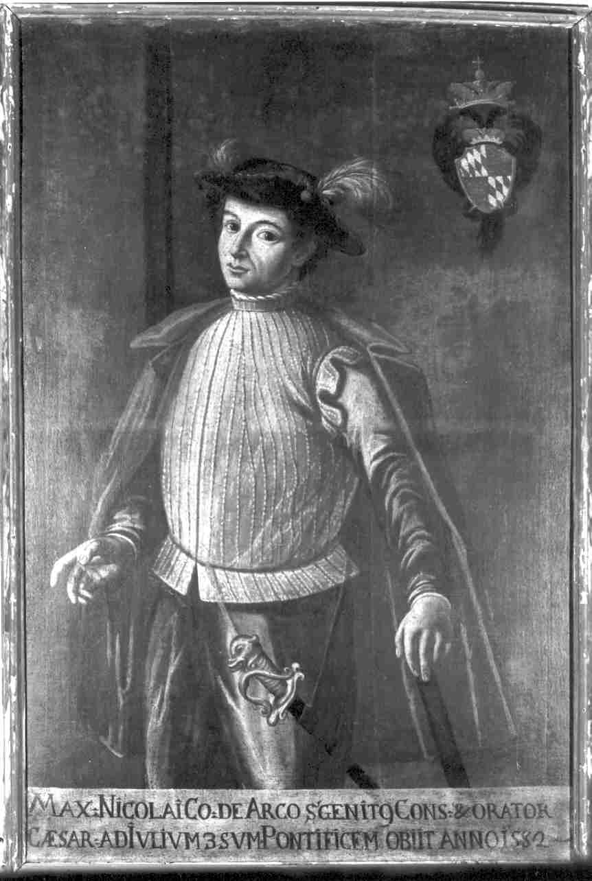 ritratto di Massimiliano d'Arco (dipinto, opera isolata) - ambito Italia settentrionale (prima metà sec. XVIII)