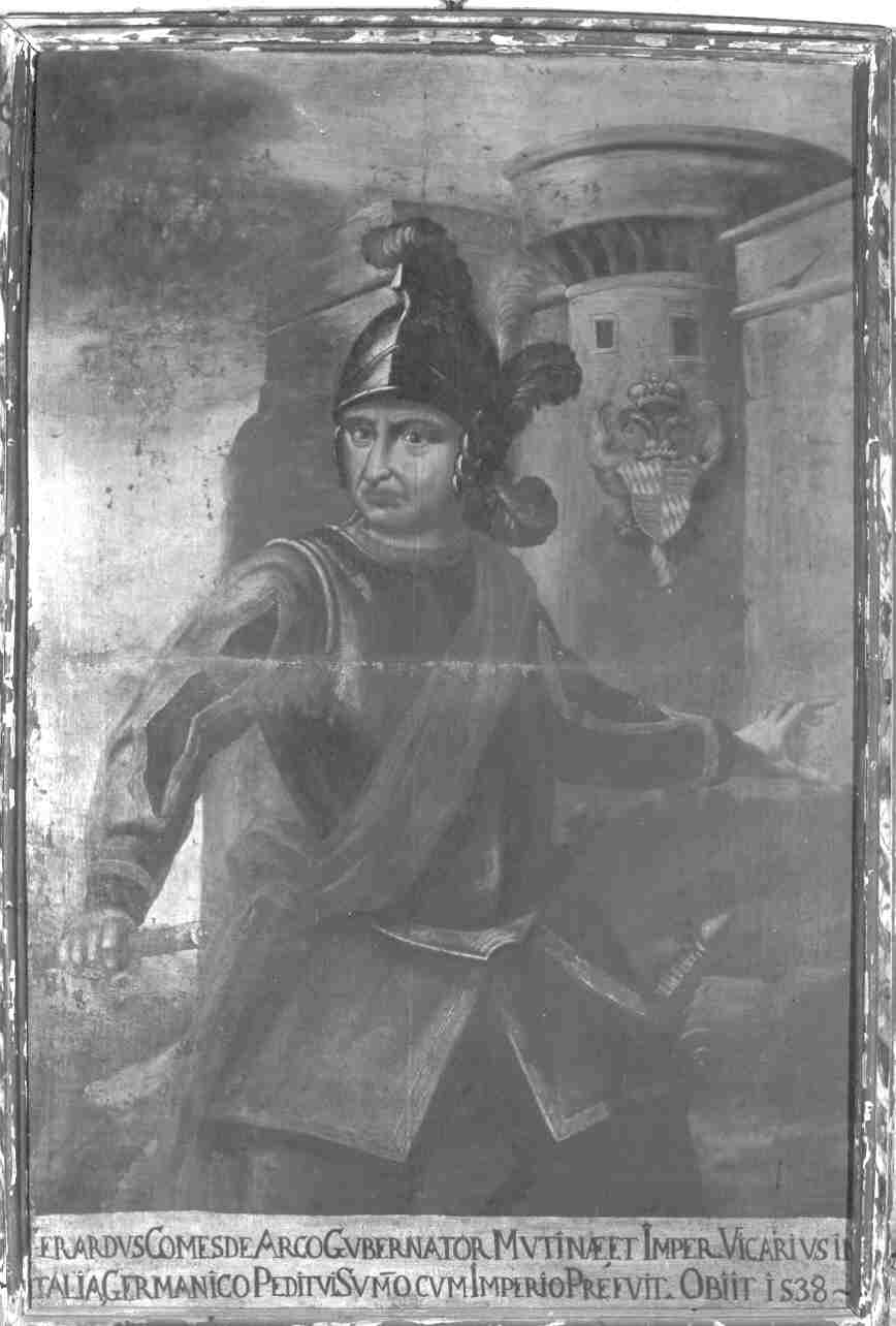 ritratto di Gerardo d'Arco (dipinto, opera isolata) - ambito Italia settentrionale (prima metà sec. XVIII)