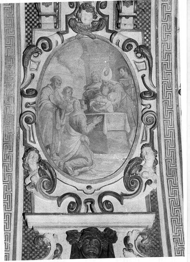 presentazione di Gesù al tempio (dipinto, ciclo) di Gandini Bernardino, Gandino Antonio (sec. XVII)