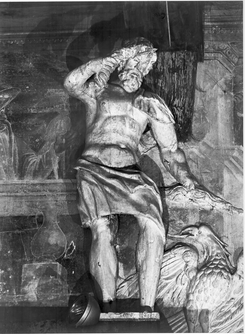 Giove (statua, elemento d'insieme) di De Quadri Bernardin (attribuito) (sec. XVI)