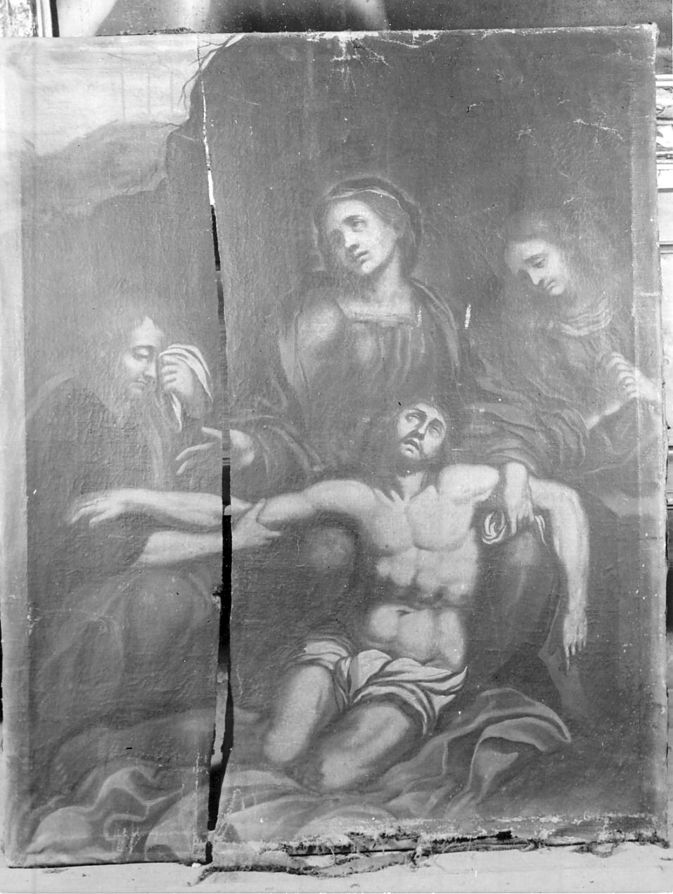 compianto di Cristo morto (dipinto, opera isolata) - ambito cremonese (sec. XVII)