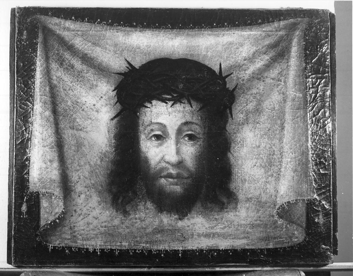 volto di Cristo (dipinto, opera isolata) - ambito italiano (sec. XVI)