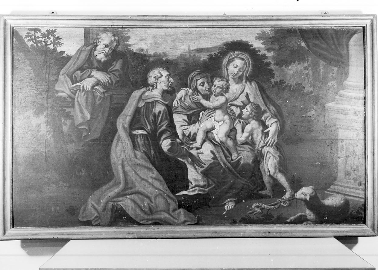 Sacra Famiglia (dipinto, opera isolata) - ambito cremonese (sec. XVIII)