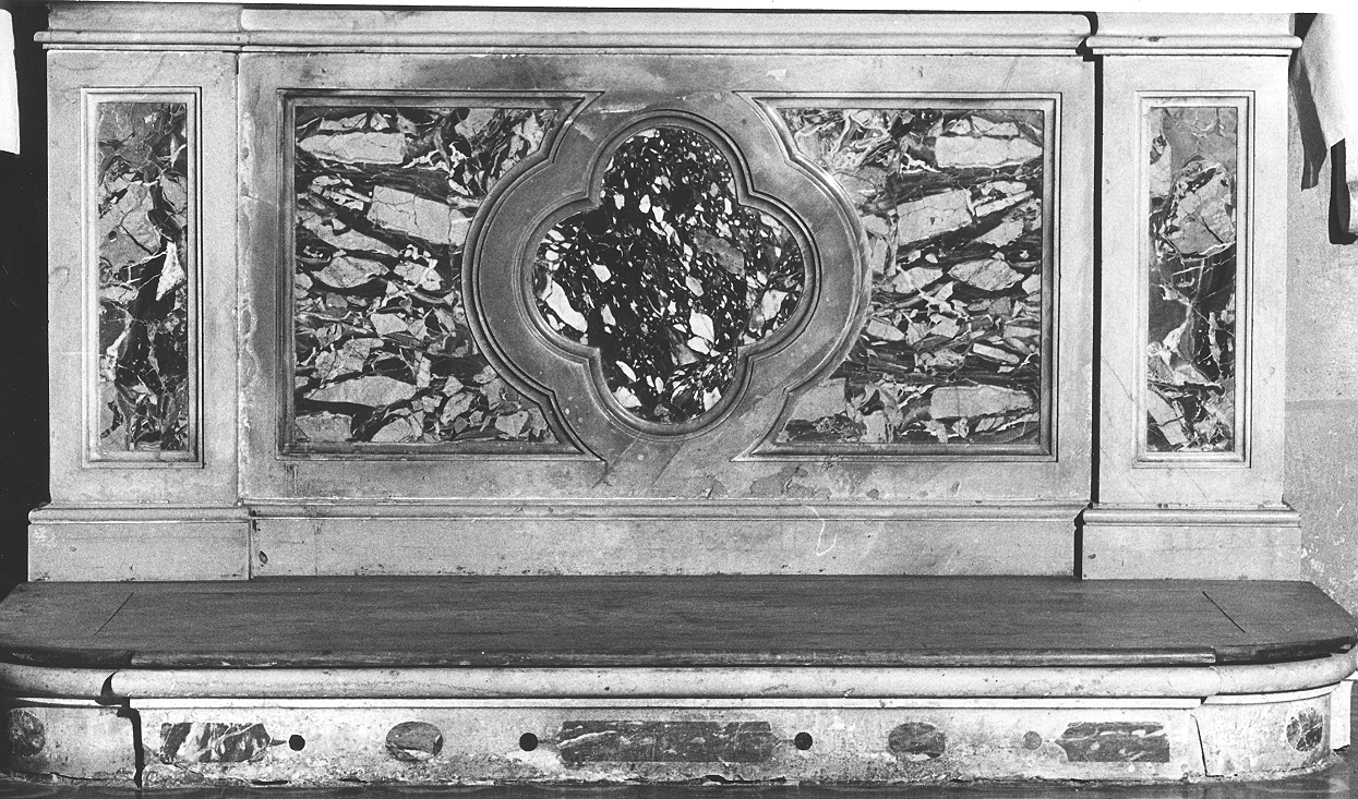 altare, opera isolata - ambito bresciano (sec. XVIII)