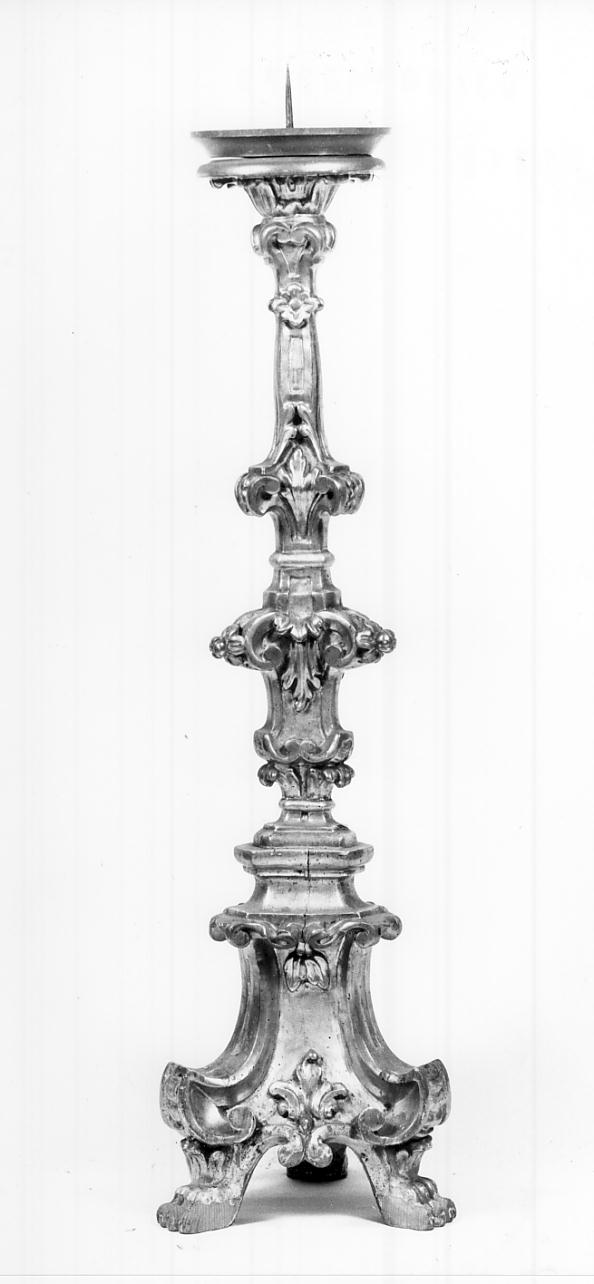 candelabro, serie - ambito italiano (metà sec. XVIII)