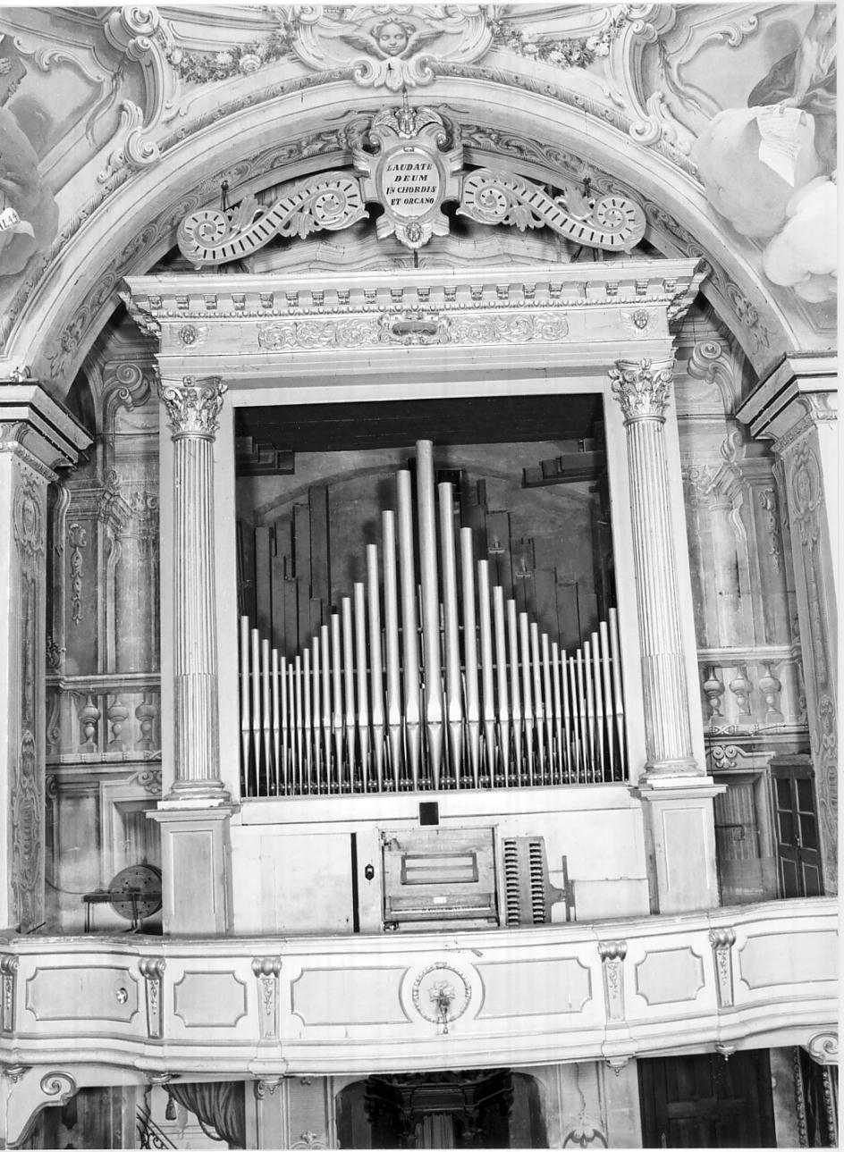 tribuna d'organo, insieme di Lodi Antonio Maria (attribuito) (sec. XVIII)