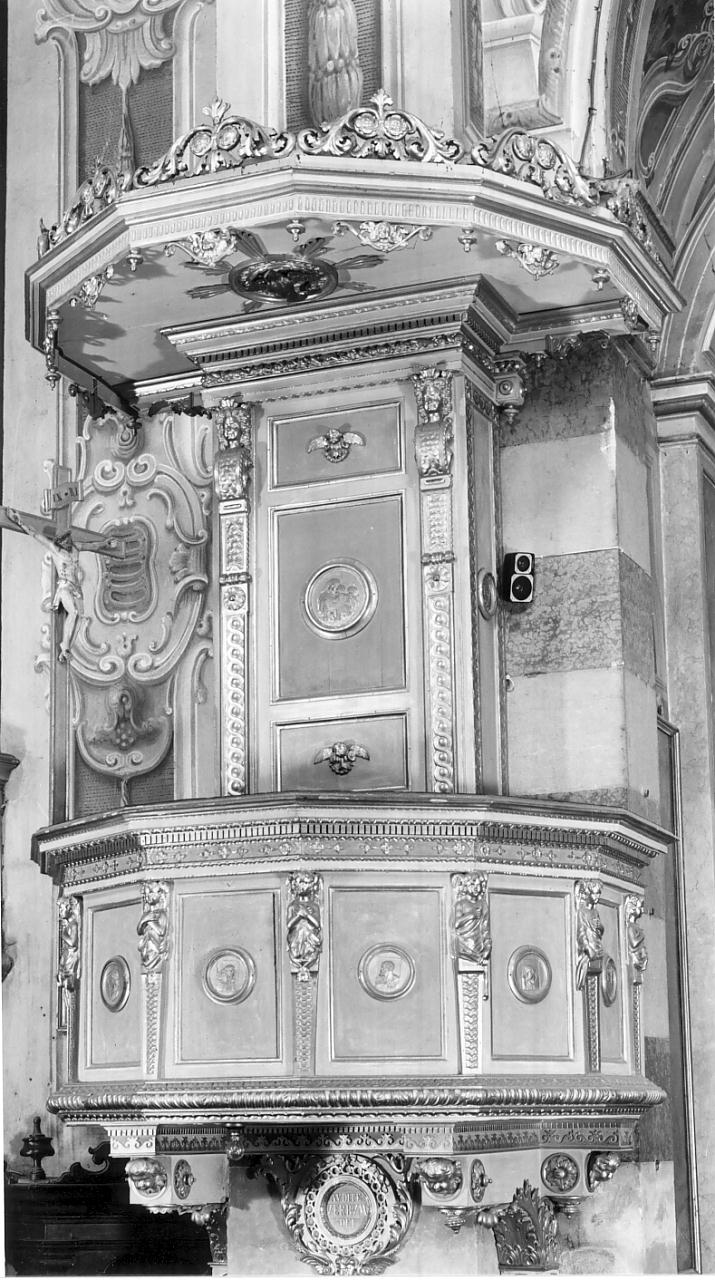 pulpito, insieme di Lodi Antonio Maria (attribuito) (sec. XVIII)