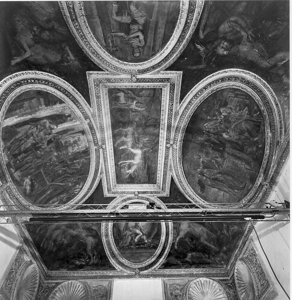antico sacrificio (dipinto, elemento d'insieme) di Campi Bernardino (cerchia) (sec. XVI)
