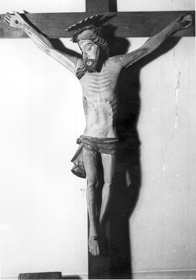 Cristo crocifisso (scultura, opera isolata) - ambito italiano (sec. XVII)