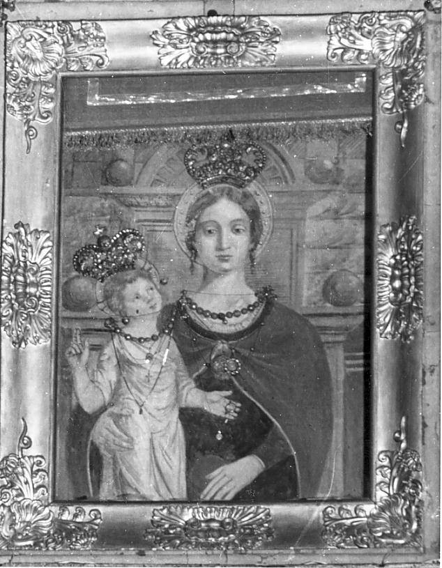 Madonna con Bambino (dipinto, opera isolata) - ambito bresciano (seconda metà sec. XVI)