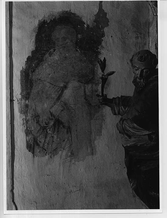 San Domenico (dipinto, frammento) - ambito italiano (fine/inizio secc. XVI/ XVII)