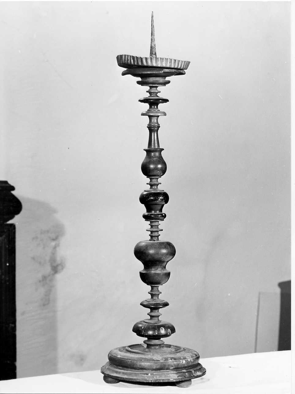 candeliere d'altare, serie - ambito mantovano (prima metà sec. XVI)