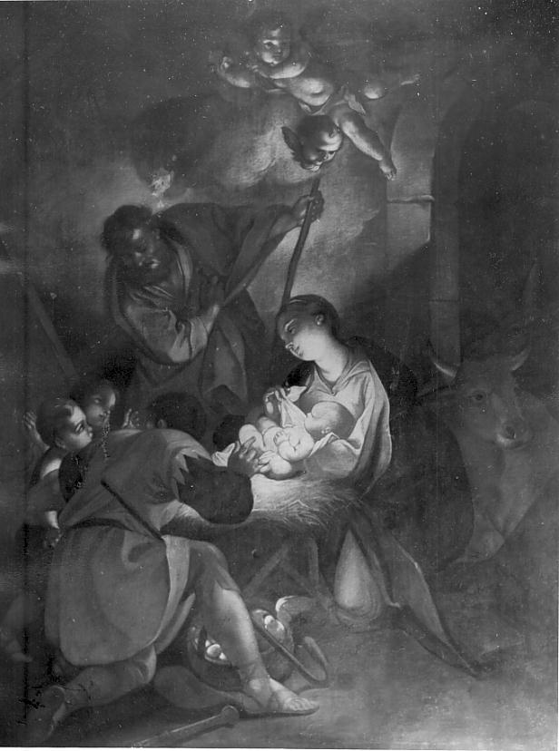 Sacra Famiglia (dipinto, opera isolata) di Cignaroli Giandomenico (sec. XVIII)