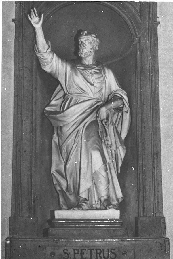 San Pietro (statua, opera isolata) - ambito italiano (prima metà sec. XIX)