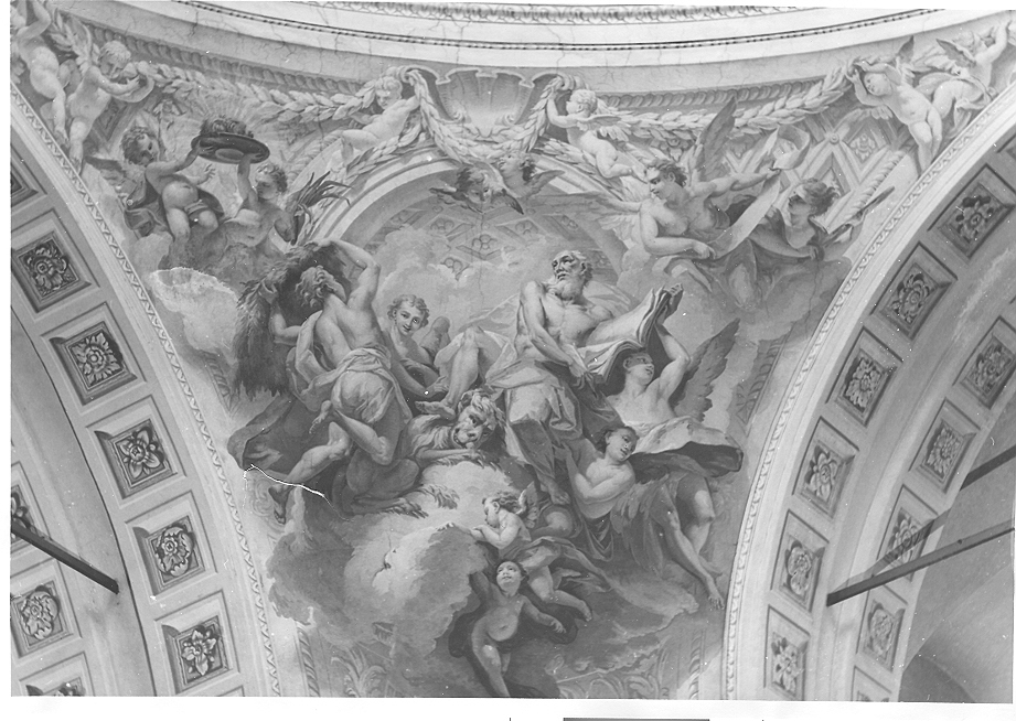 San Marco Evangelista (dipinto, opera isolata) di Scotti Giosué (sec. XVIII)