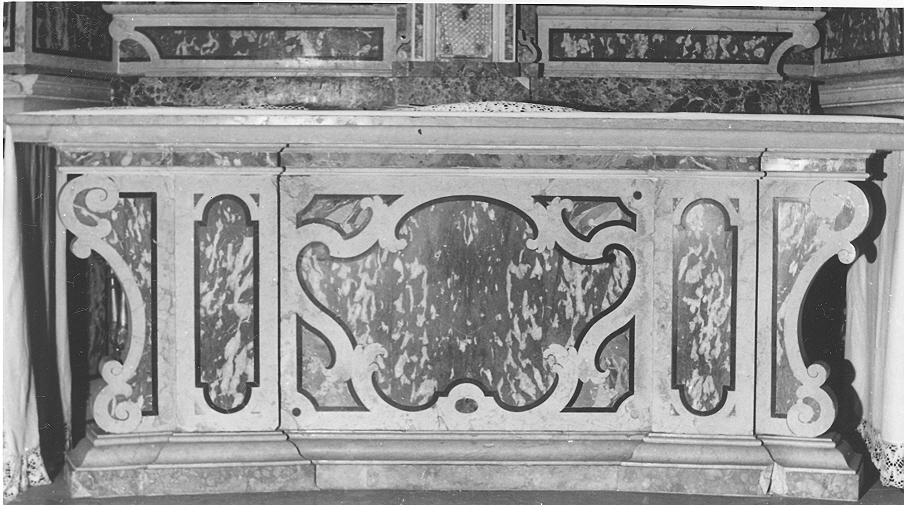 paliotto, opera isolata - ambito bresciano (sec. XVIII)