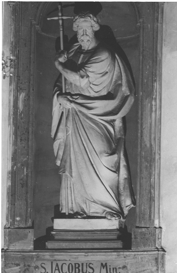 San Giacomo il Minore (statua, opera isolata) - ambito italiano (prima metà sec. XIX)