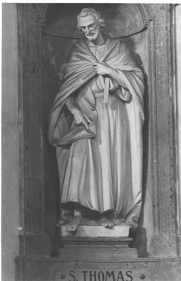 San Tommaso (statua, opera isolata) - ambito italiano (prima metà sec. XIX)