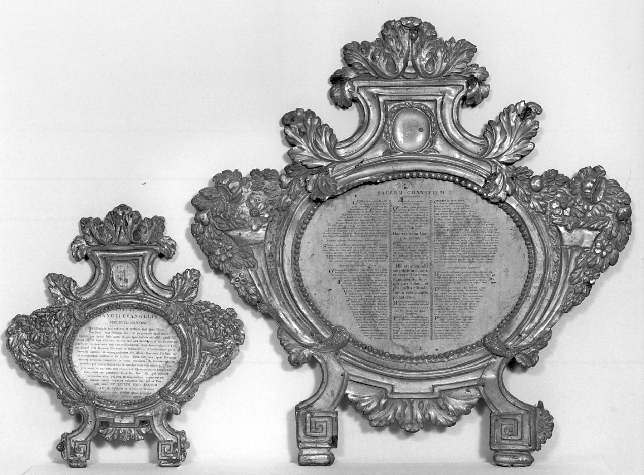 cartagloria, serie - bottega lombarda (fine/inizio secc. XVIII/ XIX)