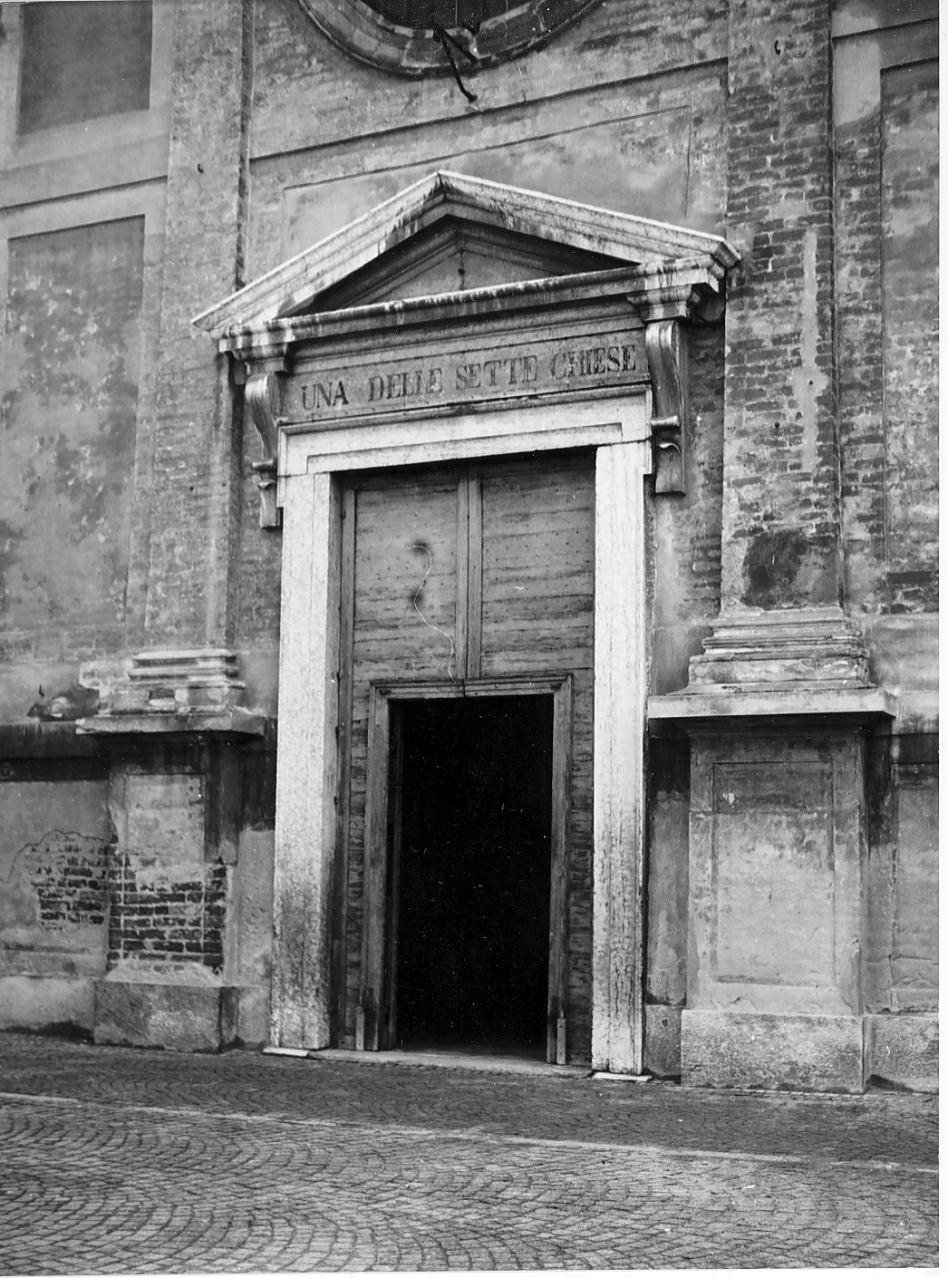 portale, elemento d'insieme di Dattaro Giuseppe detto Pizzafuoco (fine sec. XVI)
