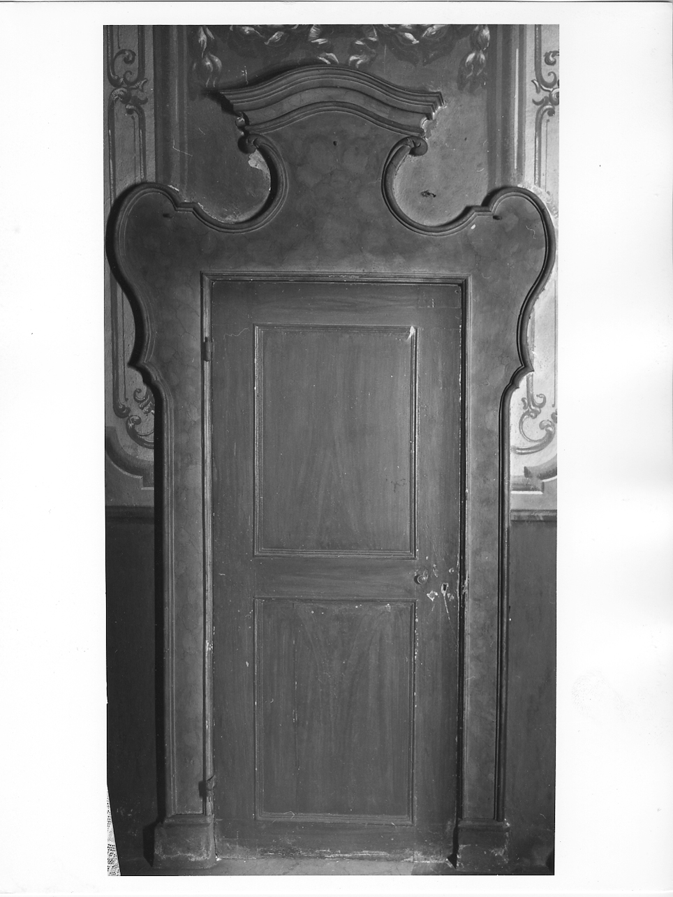 mostra di porta, serie - ambito mantovano (sec. XVIII)