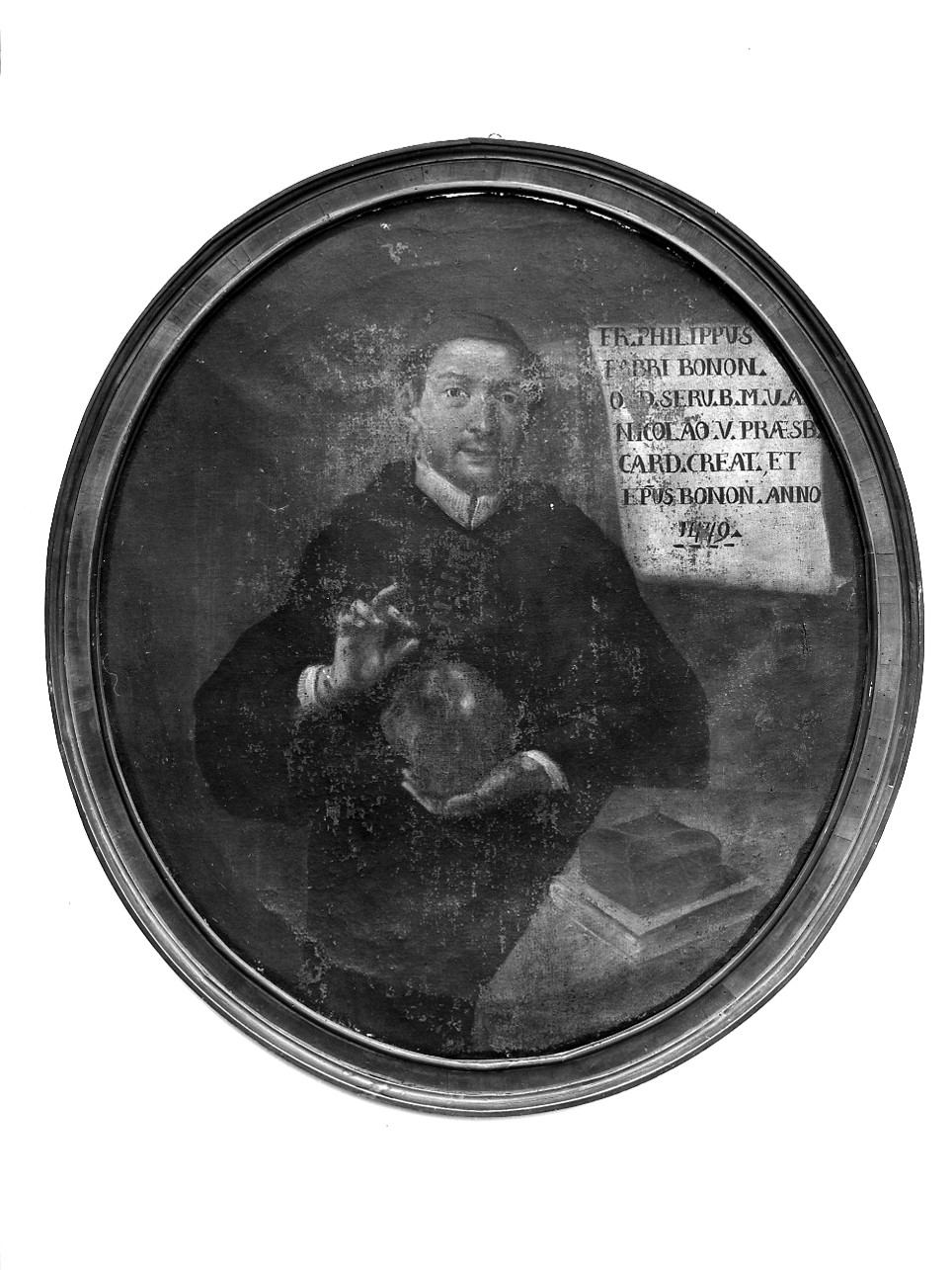 Ritratto del cardinale Filippo Fabbri (dipinto, elemento d'insieme) di Bonardi Giovanni (sec. XVIII)