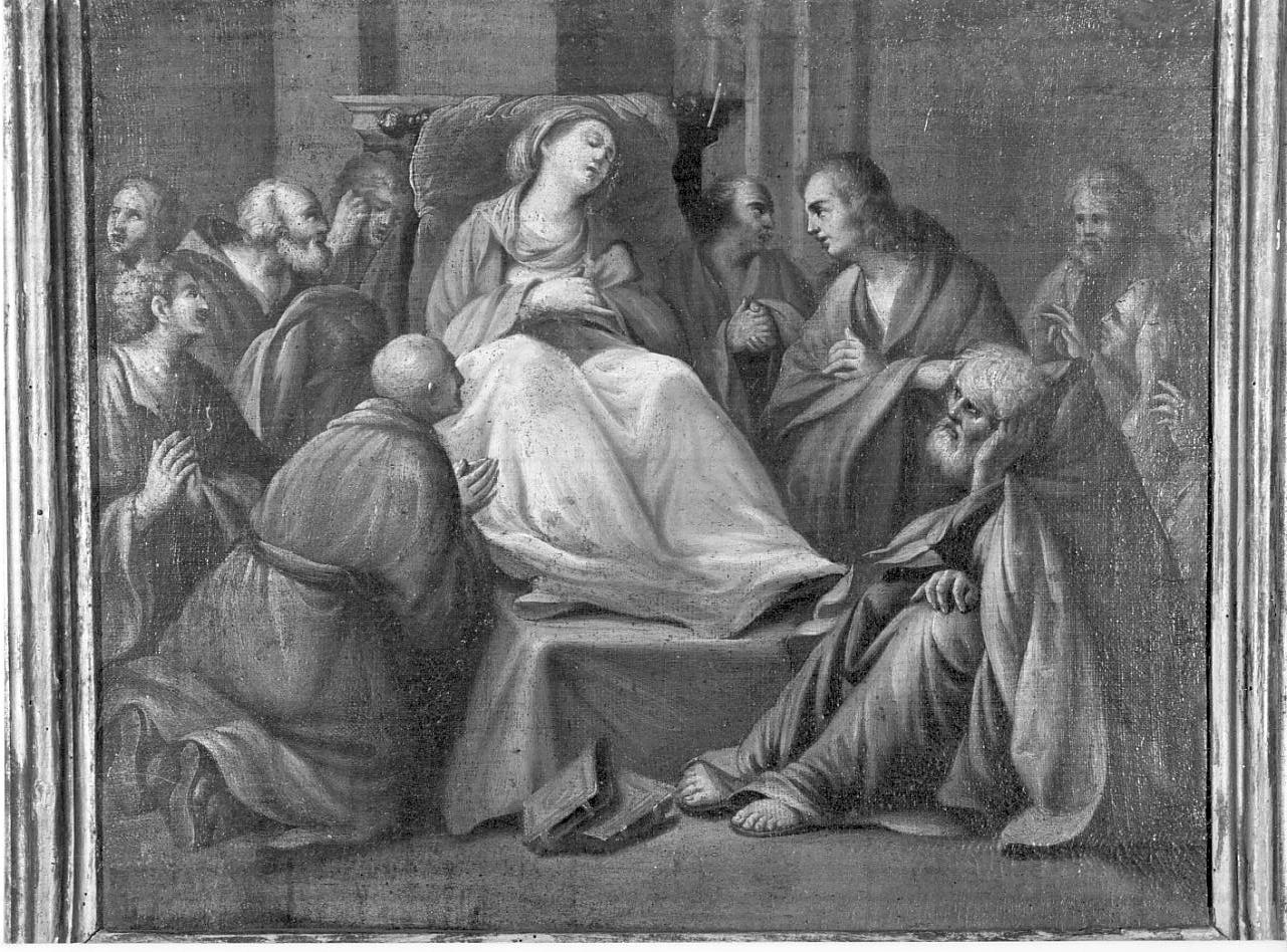 transito della Madonna (dipinto, opera isolata) - ambito italiano (sec. XVII)