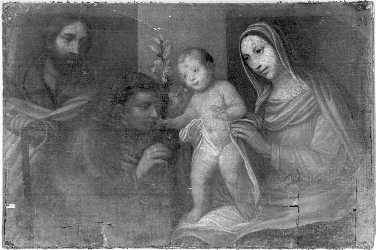 Madonna con Bambino e Santi (dipinto, opera isolata) - ambito italiano (sec. XVII)