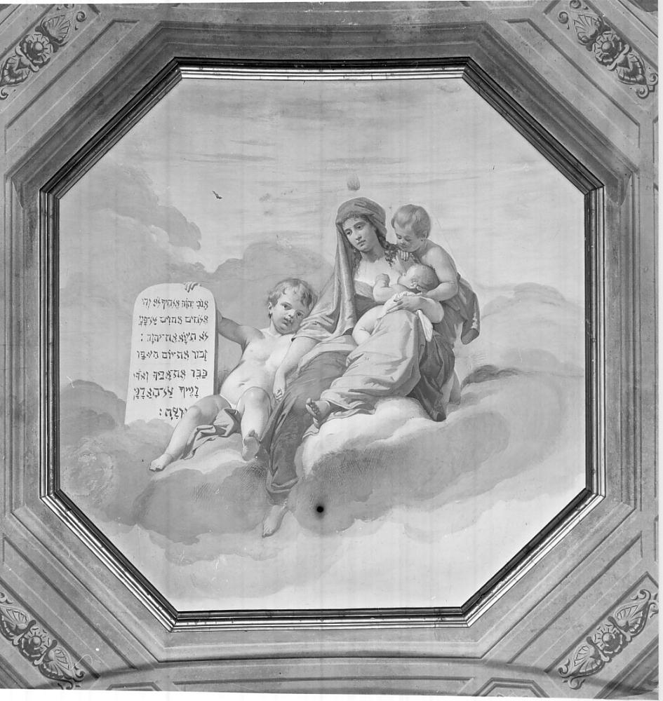 allegoria della Carità (dipinto, opera isolata) di Bergamaschi Giovanni (seconda metà sec. XIX)