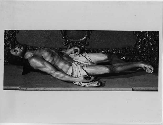 Cristo morto (scultura, opera isolata) - ambito italiano (sec. XVIII)