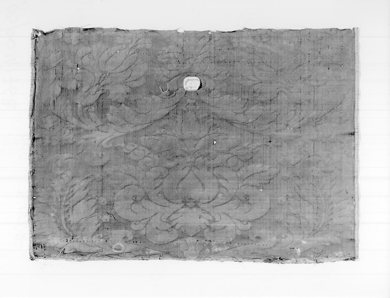 tessuto, frammento - manifattura italiana (seconda metà sec. XVII)