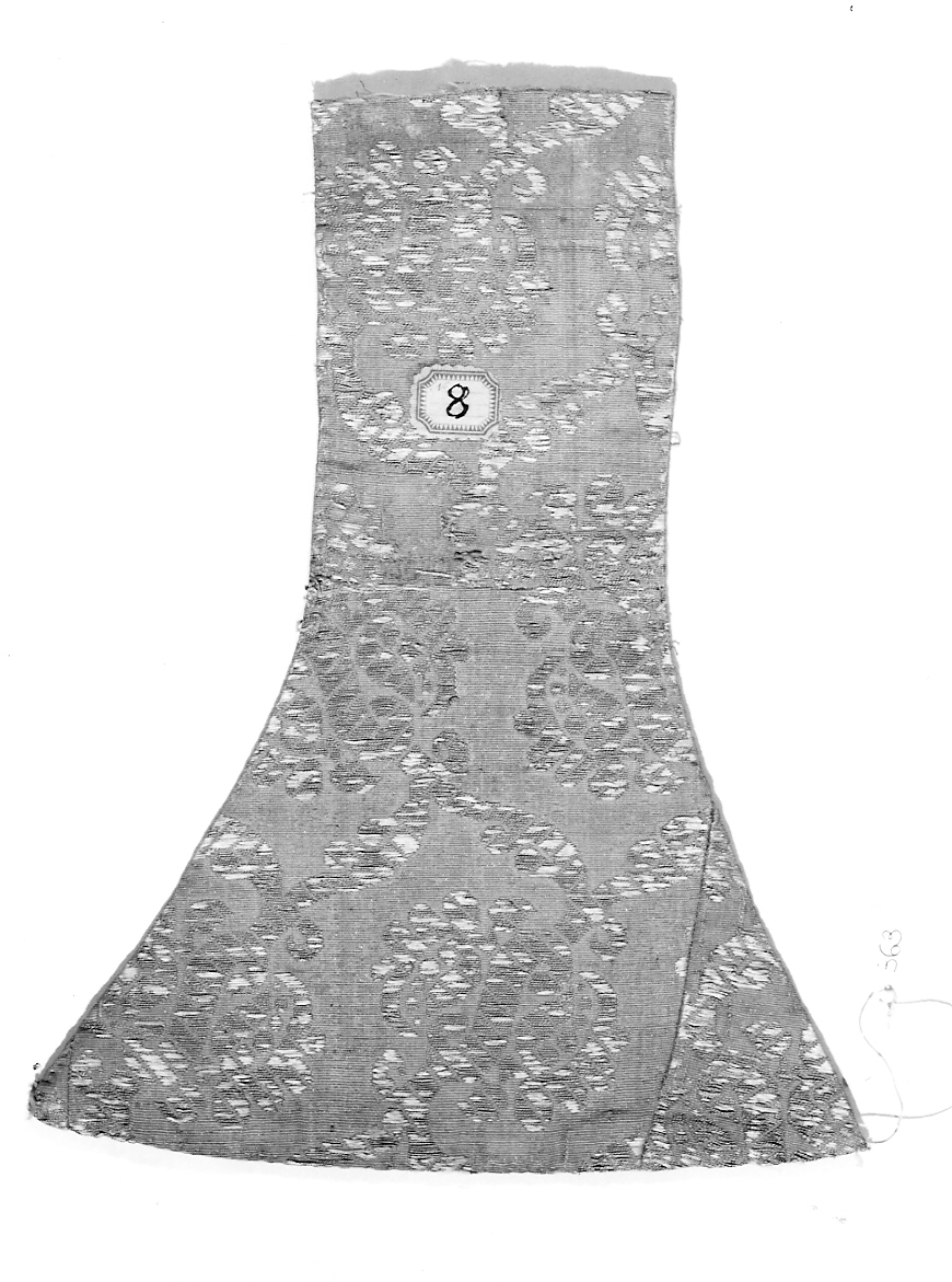 stola, frammento - manifattura italiana (terzo quarto sec. XVII)