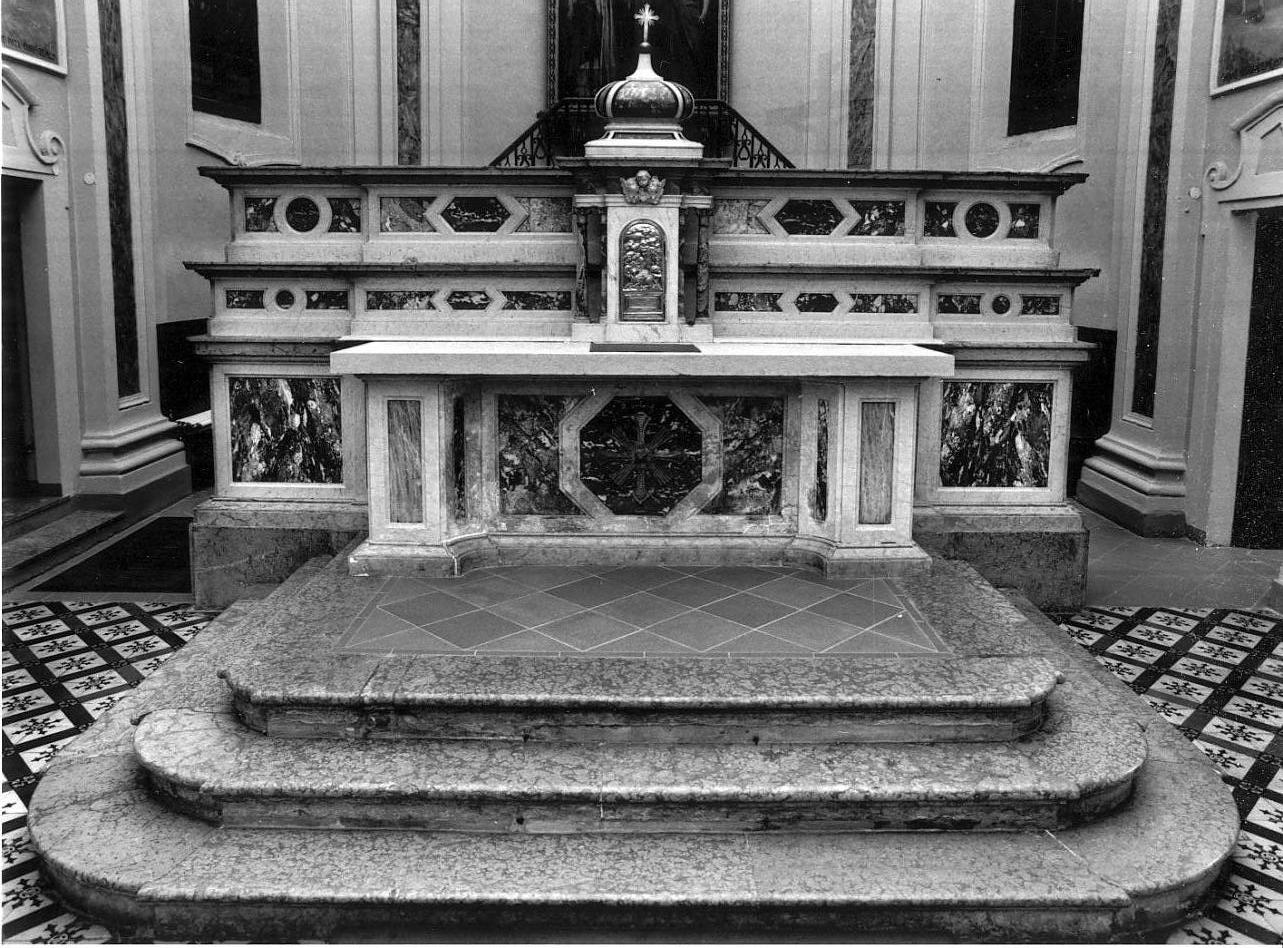 altare maggiore, opera isolata - ambito mantovano (sec. XIX)
